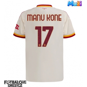 AS Roma Manu Kone #17 Venkovní Dres 2026-27 Krátký Rukáv